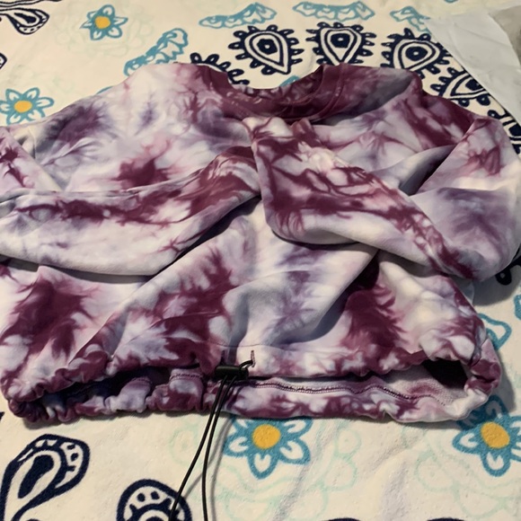 The dye crop sweatshirt - Picture 2 of 5